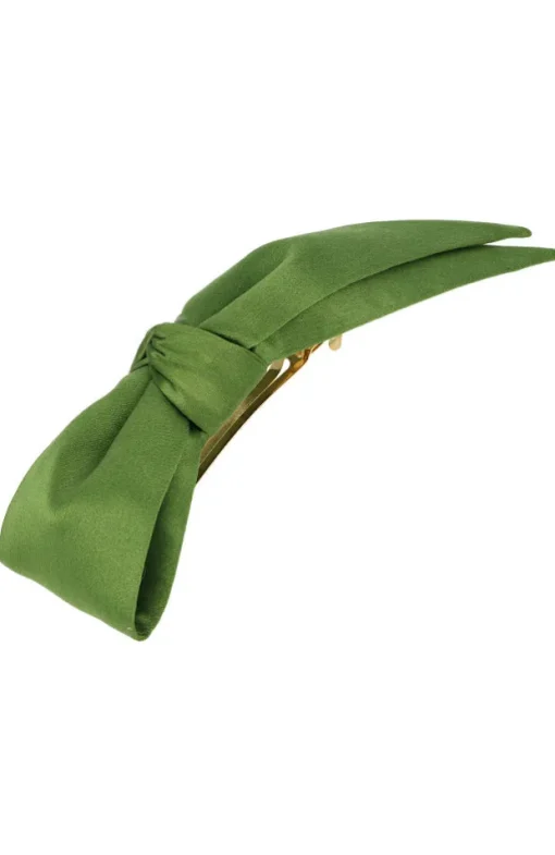 Bahama Bow Volume Barrette - Silk Charmeuse