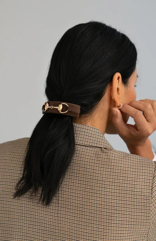 Bit Volume Barrette - Silk Charmeuse