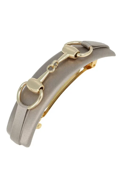 Bit Volume Barrette - Silk Charmeuse