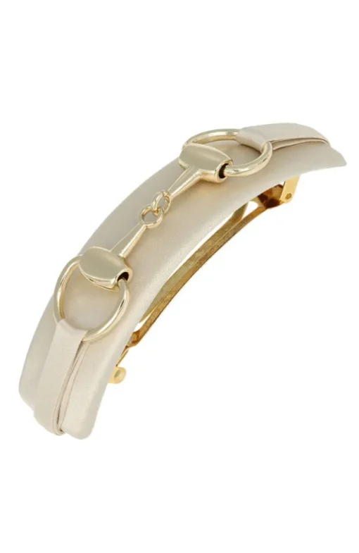 Bit Volume Barrette - Silk Charmeuse