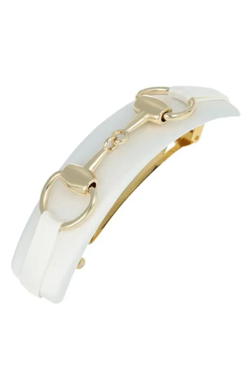 Bit Volume Barrette - Silk Charmeuse
