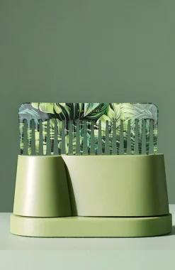 Botanical Comb - Green Floral