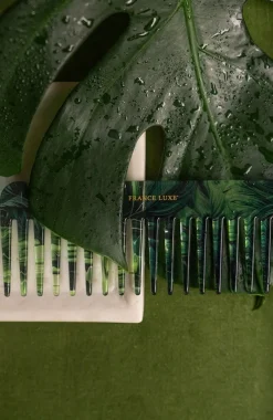 Botanical Comb - Green Floral