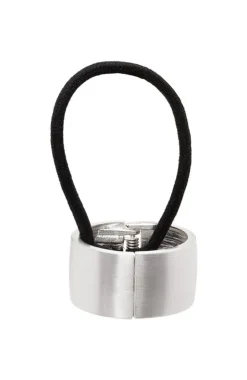 Brushed Metal Cuff Pony
