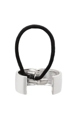 Brushed Metal Cuff Pony