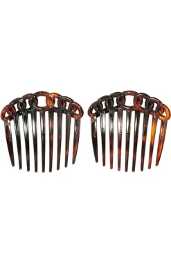 Chain Link Side Comb Pair Classic