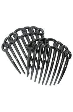 Chain Link Side Comb Pair Classic