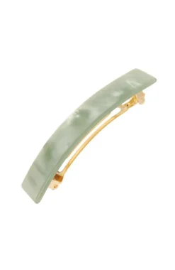 Classic Rectangle Barrette - Nacro Brights