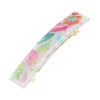 Classic Rectangle Barrette - Eden Garden