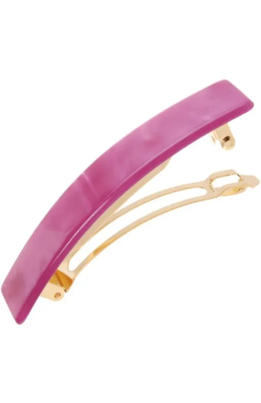 Classic Rectangle Barrette - Nacro Brights