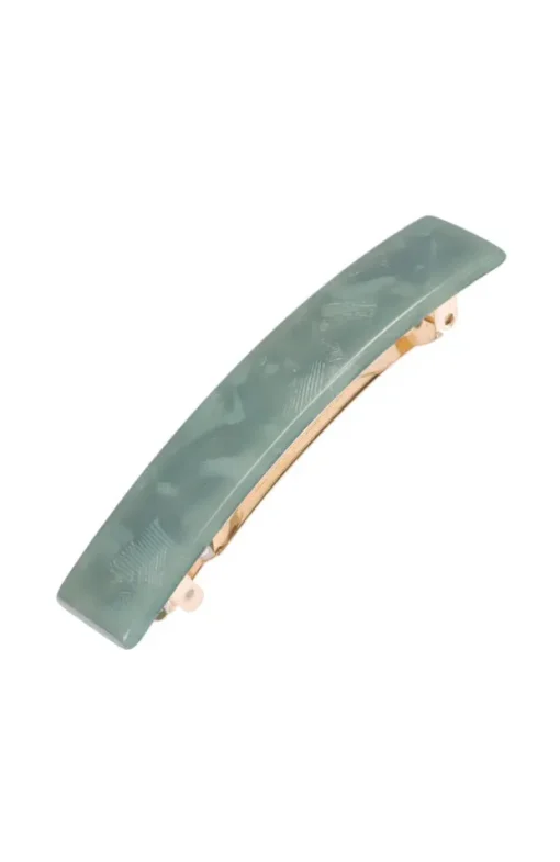 Classic Rectangle Barrette - Pavlova Pastel