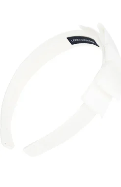 Coco Two Tier Bow Headband - Silk Charmeuse