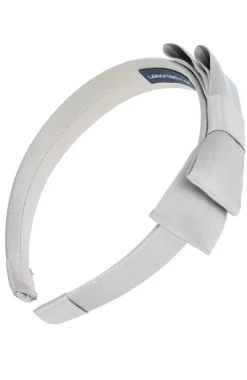Coco Two Tier Bow Headband - Silk Charmeuse