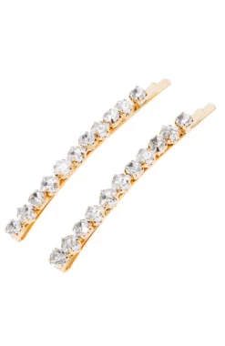 Crystal Bobby Pins, 2-Pack