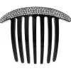 Crystal Pave French Twist Comb