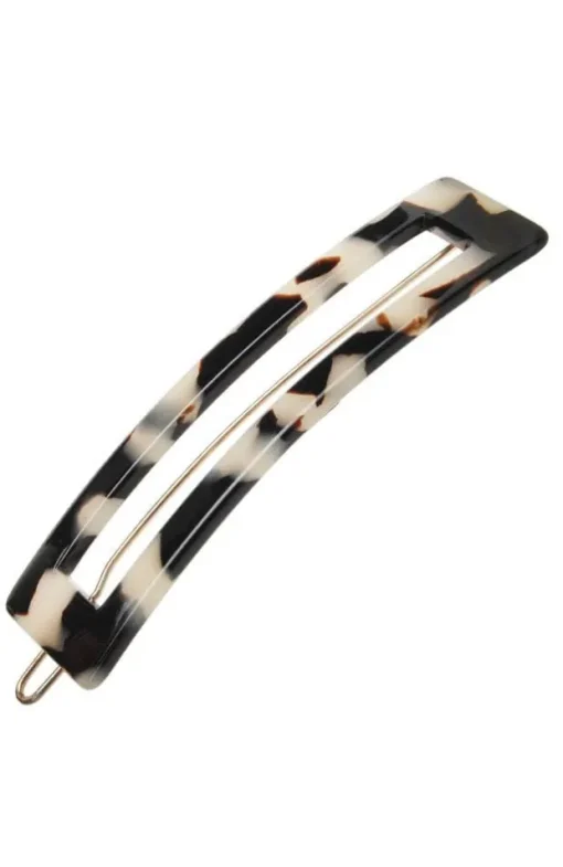 Cutout Rectangle Tige Boule Barrette - Classic