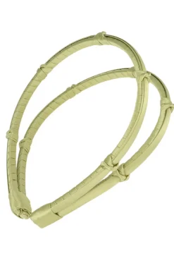Double Five Knot 1/4" Ultracomfort Headband - Silk Charmeuse