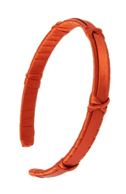 Five Knot 1/2" Ultracomfort Headband - Silk Charmeuse