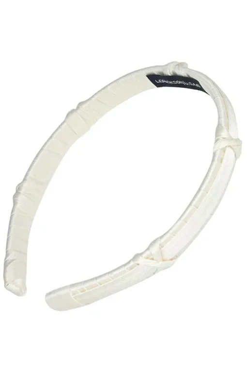 Five Knot 1/2" Ultracomfort Headband - Silk Charmeuse