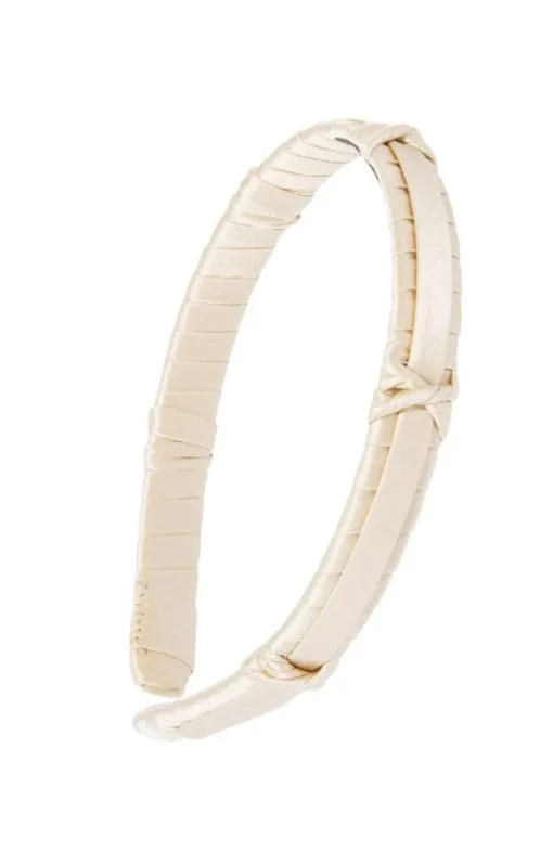 Five Knot 1/2" Ultracomfort Headband - Silk Charmeuse