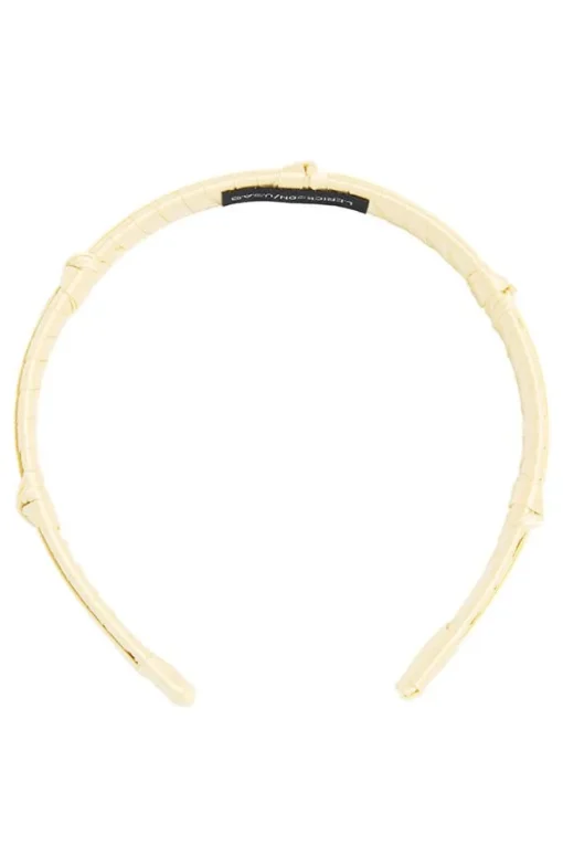 Five Knot 1/2" Ultracomfort Headband - Silk Charmeuse