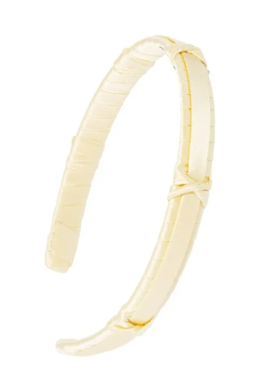 Five Knot 1/2" Ultracomfort Headband - Silk Charmeuse