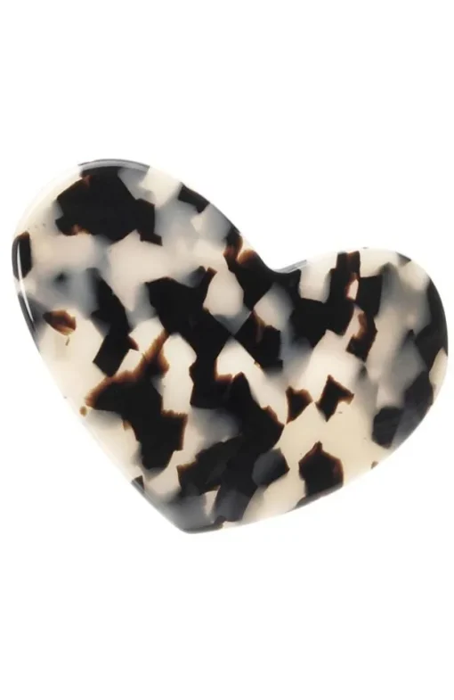 Large Heart Barrette - Classic
