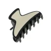 Maybell Mini Jaw - Black & Ivory