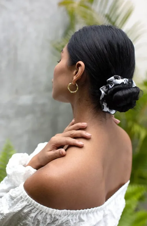 Medium Pony - Silk Charmeuse