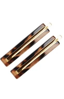 Mod Bobby Pin Pairs - Animal Print