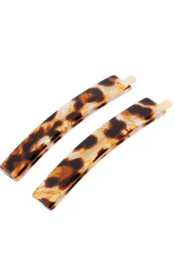Mod Bobby Pin Pairs - Animal Print