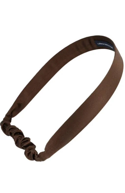 Narrow Derby Headwrap - Silk Charmeuse