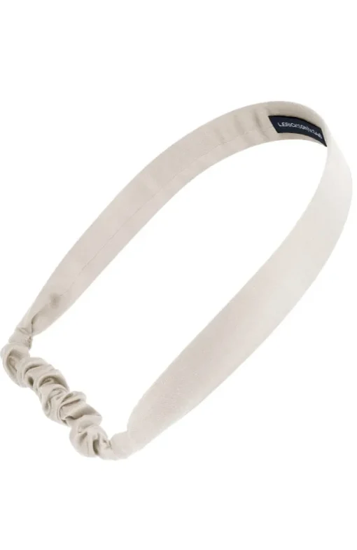 Narrow Derby Headwrap - Silk Charmeuse