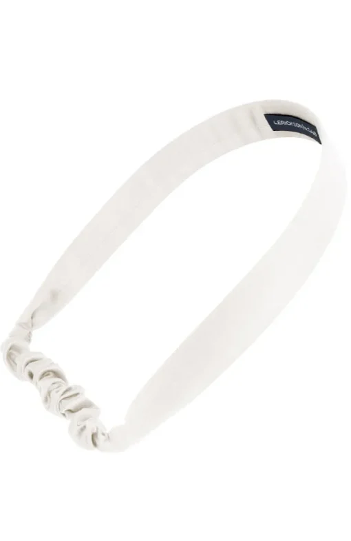 Narrow Derby Headwrap - Silk Charmeuse