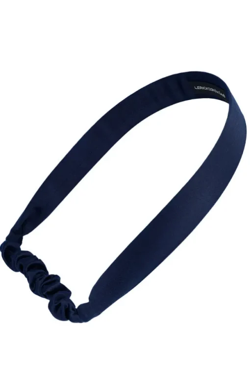 Narrow Derby Headwrap - Silk Charmeuse