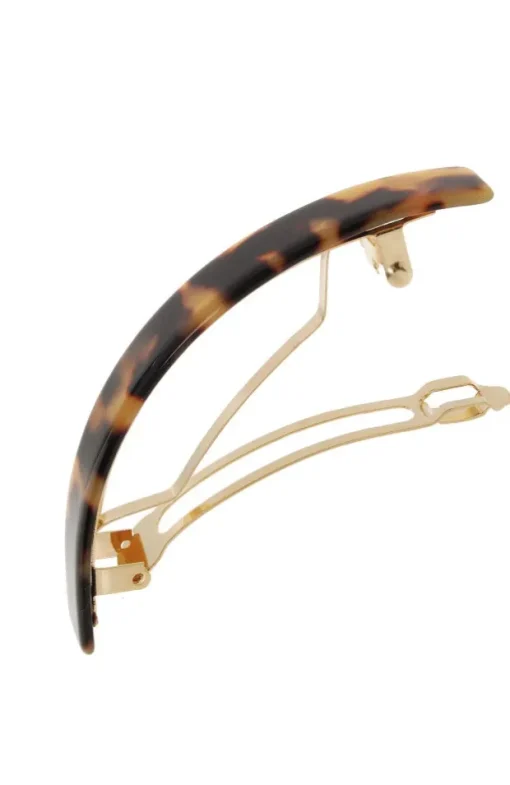 Narrow Rectangle Volume Barrette - Classic