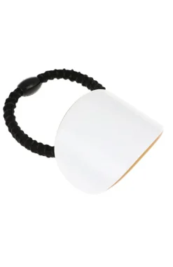 Oval Ponytail Holder - Latte