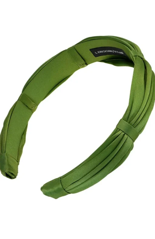 1" Bouffant Headband - Silk Charmeuse
