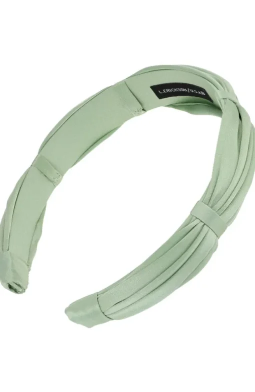 1" Bouffant Headband - Silk Charmeuse