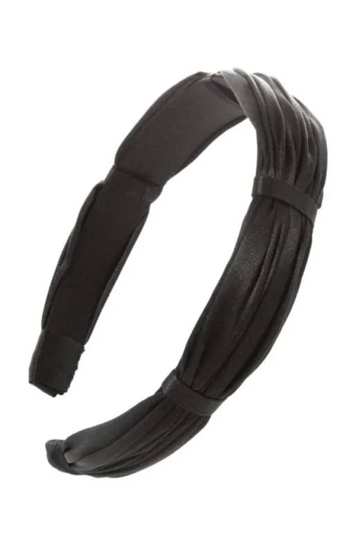 1" Bouffant Headband - Silk Charmeuse