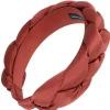 1 1/2" Braided Headband - Silk Charmeuse