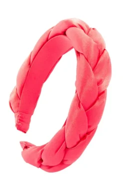 1 1/2" Braided Headband - Silk Charmeuse