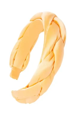 1 1/2" Braided Headband - Silk Charmeuse