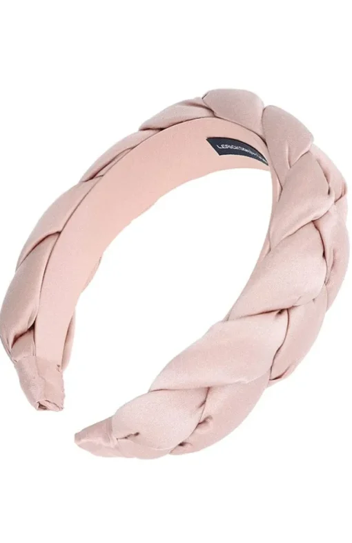 1 1/2" Braided Headband - Silk Charmeuse