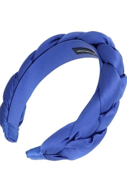 1 1/2" Braided Headband - Silk Charmeuse