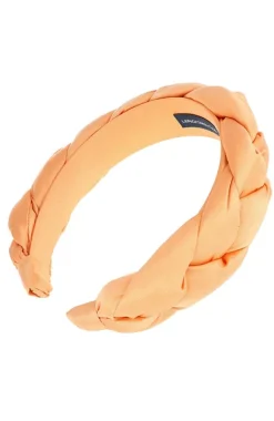 1 1/2" Braided Headband - Silk Charmeuse