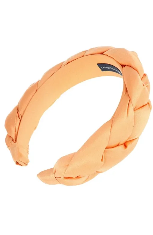 1 1/2" Braided Headband - Silk Charmeuse