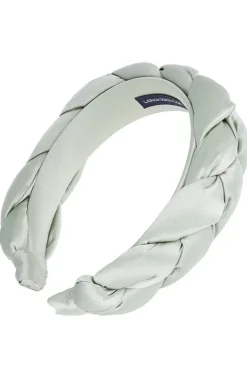 1 1/2" Braided Headband - Silk Charmeuse