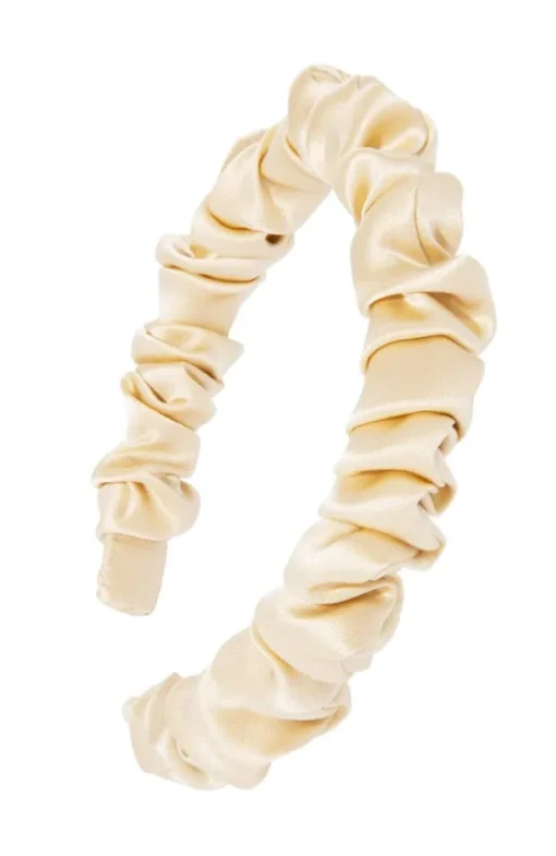 1/2" Medici Headband - Silk Charmeuse