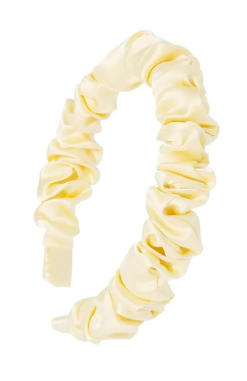 1/2" Medici Headband - Silk Charmeuse